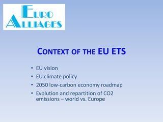 Introduction to the EU Emission Trading System | PDF