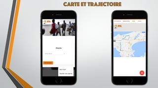 CARTE ET TRAJECTOIRE
 