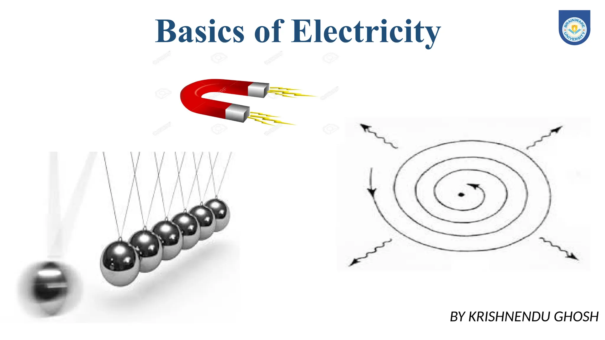 Basics of Electricity
BY KRISHNENDU GHOSH
 