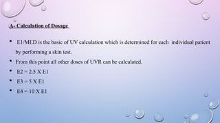 Presentation elec uv-1.pptx physio felid | PPTX
