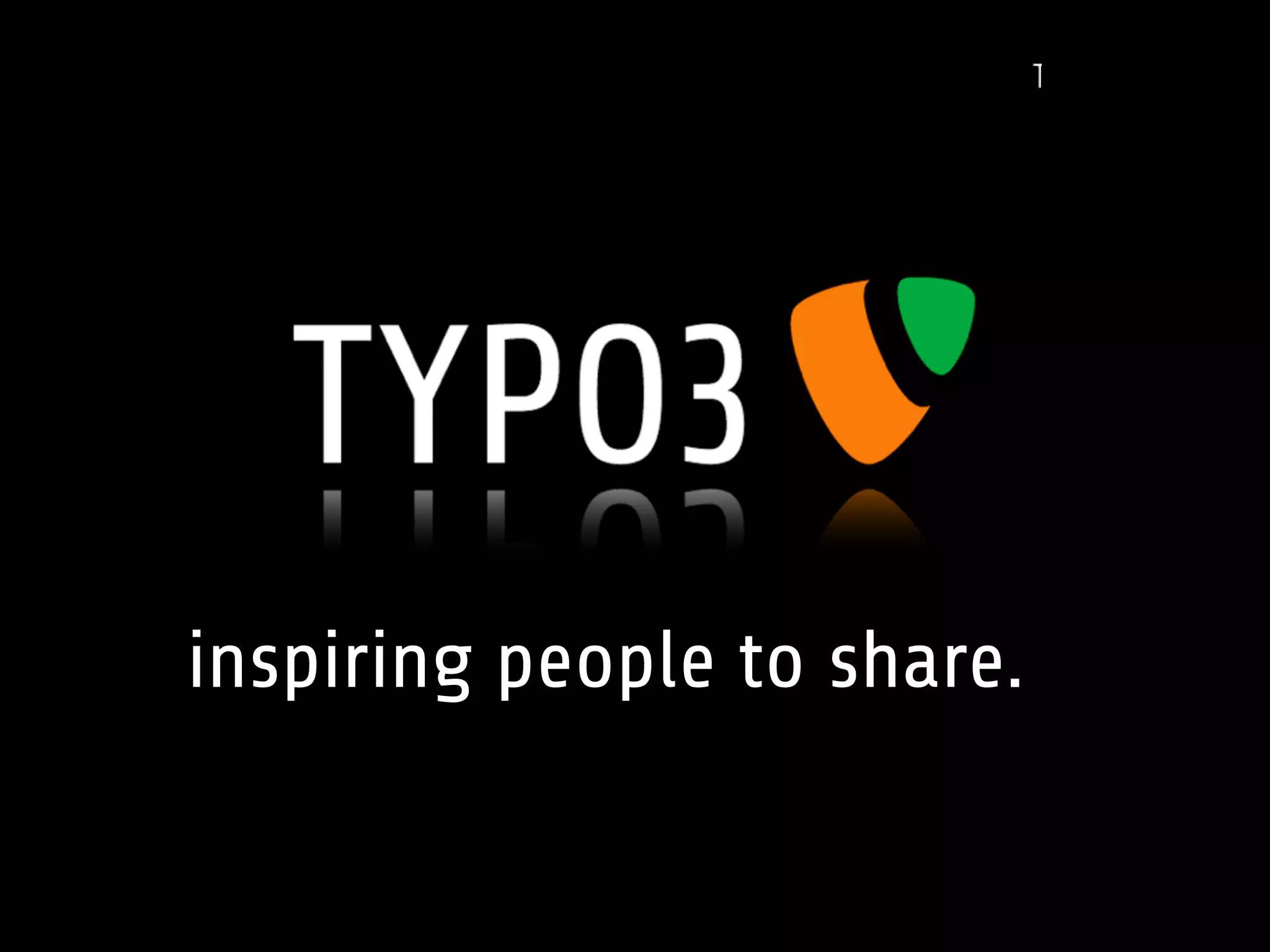 inspiring people to share. 