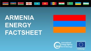 ARMENIA
ENERGY
FACTSHEET
 