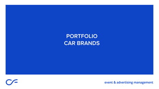 PORTFOLIO
CAR BRANDS
 