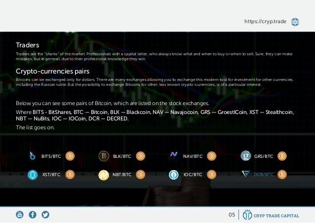 Crypto trade capital presentation en francais