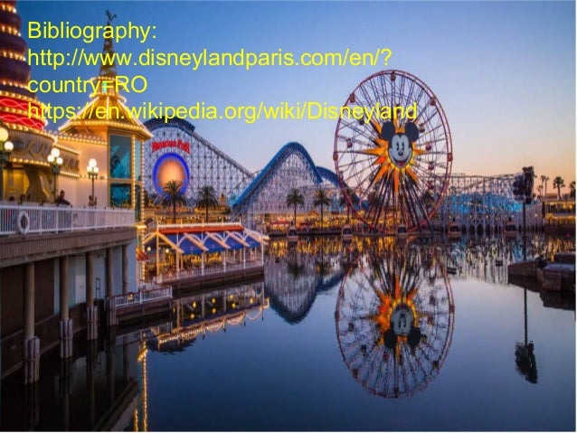 Presentation English Disneyland