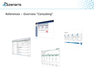 References – Overview
 