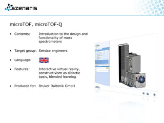 References – Overview "Training Software"
 