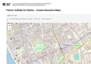 EuroPython 2019: GeoSpatial Analysis using Python and JupyterHub | PDF