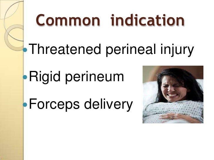 Presentation episiotomy