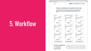 5. Workflow
 