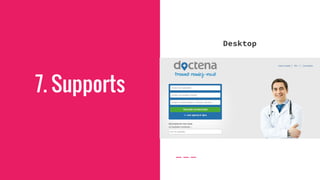 7. Supports
Desktop
 