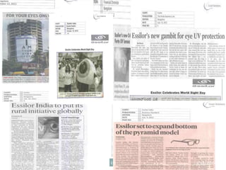 Wilson College

Essilor Rural Marketing

10

1/12/2014

 