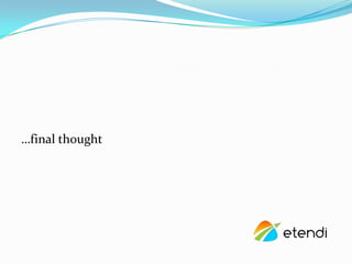 final thought
 