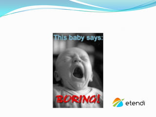 Startup Weekend Budapest 2013 - Etendi Presentation