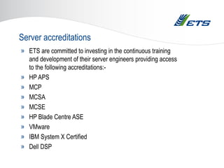 ETS Managed Services | PPT