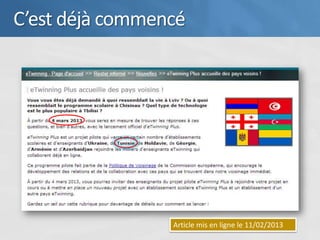 C’est déjà commencé




                 Article mis en ligne le 11/02/2013
 