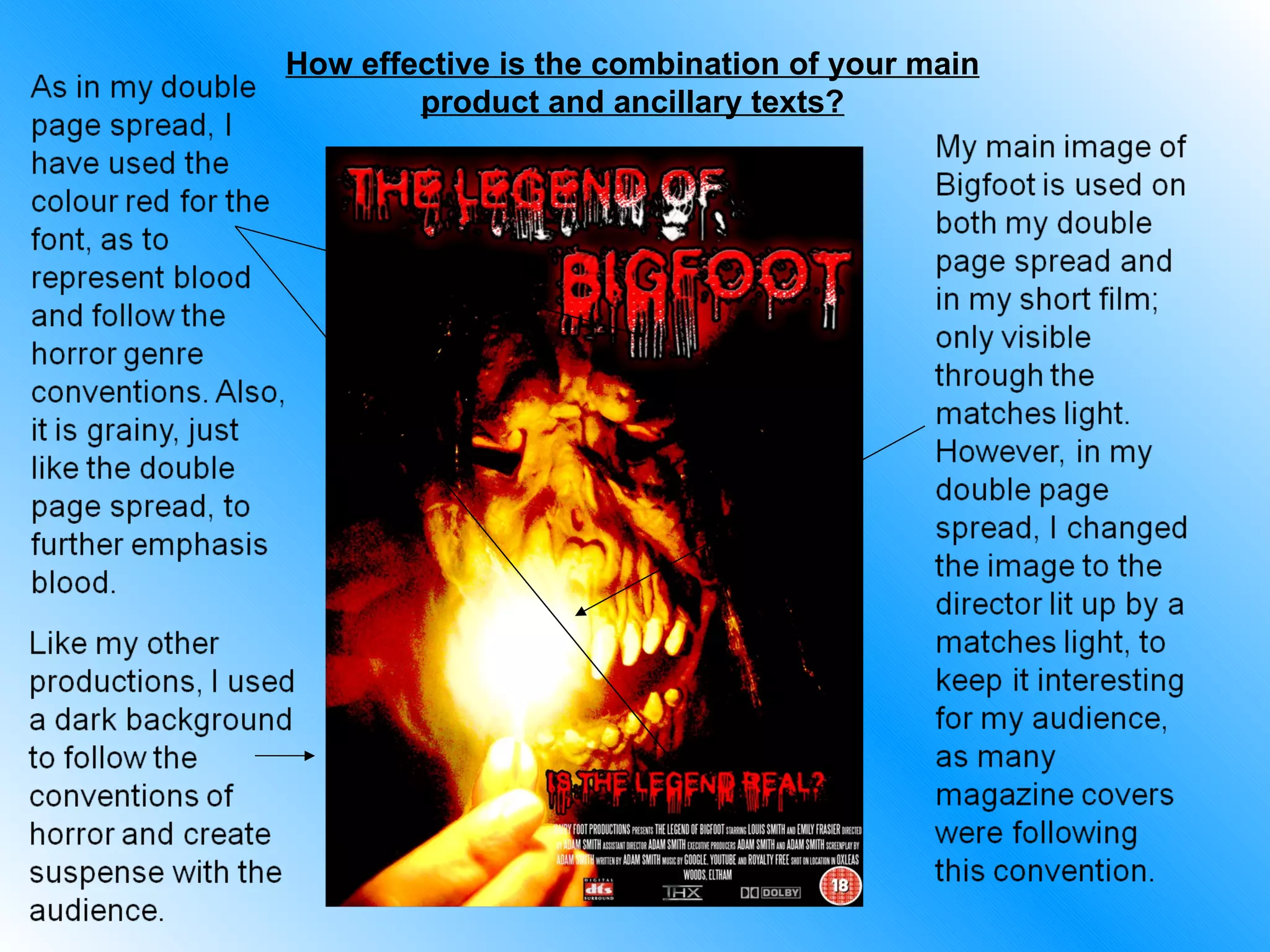 How effective is the combination of your main product and ancillary texts? 