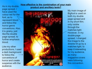 How effective is the combination of your main product and ancillary texts? 