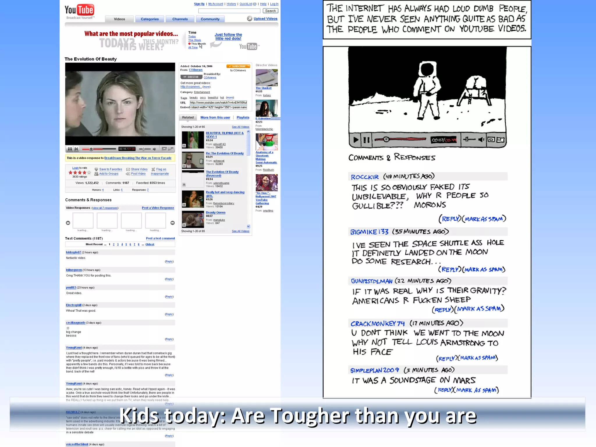 Kids today: Are Tougher than you are 