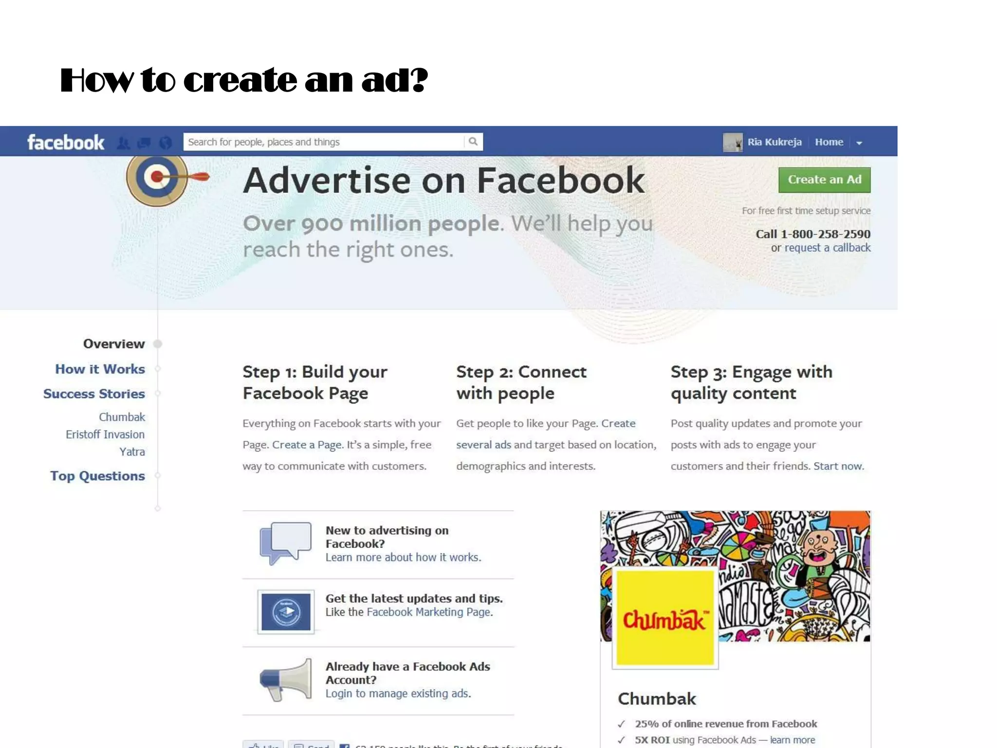 Foetron Inc.
How to create an ad?
 