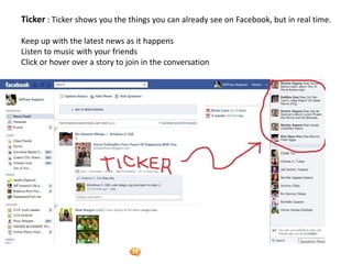 Foetron Inc.
Ticker : Ticker shows you the things you can already see on Facebook, but in real time.

Keep up with the latest news as it happens
Listen to music with your friends
Click or hover over a story to join in the conversation
 