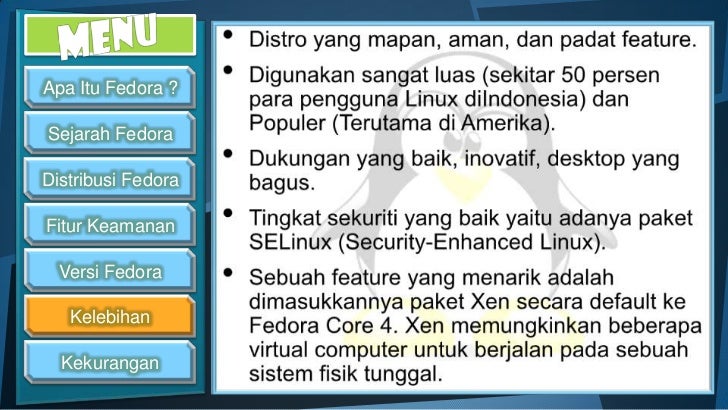 Presentation Fedora