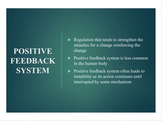 Feedback Systems Controlling Homeostasis | PPTX | Endocrine and ...