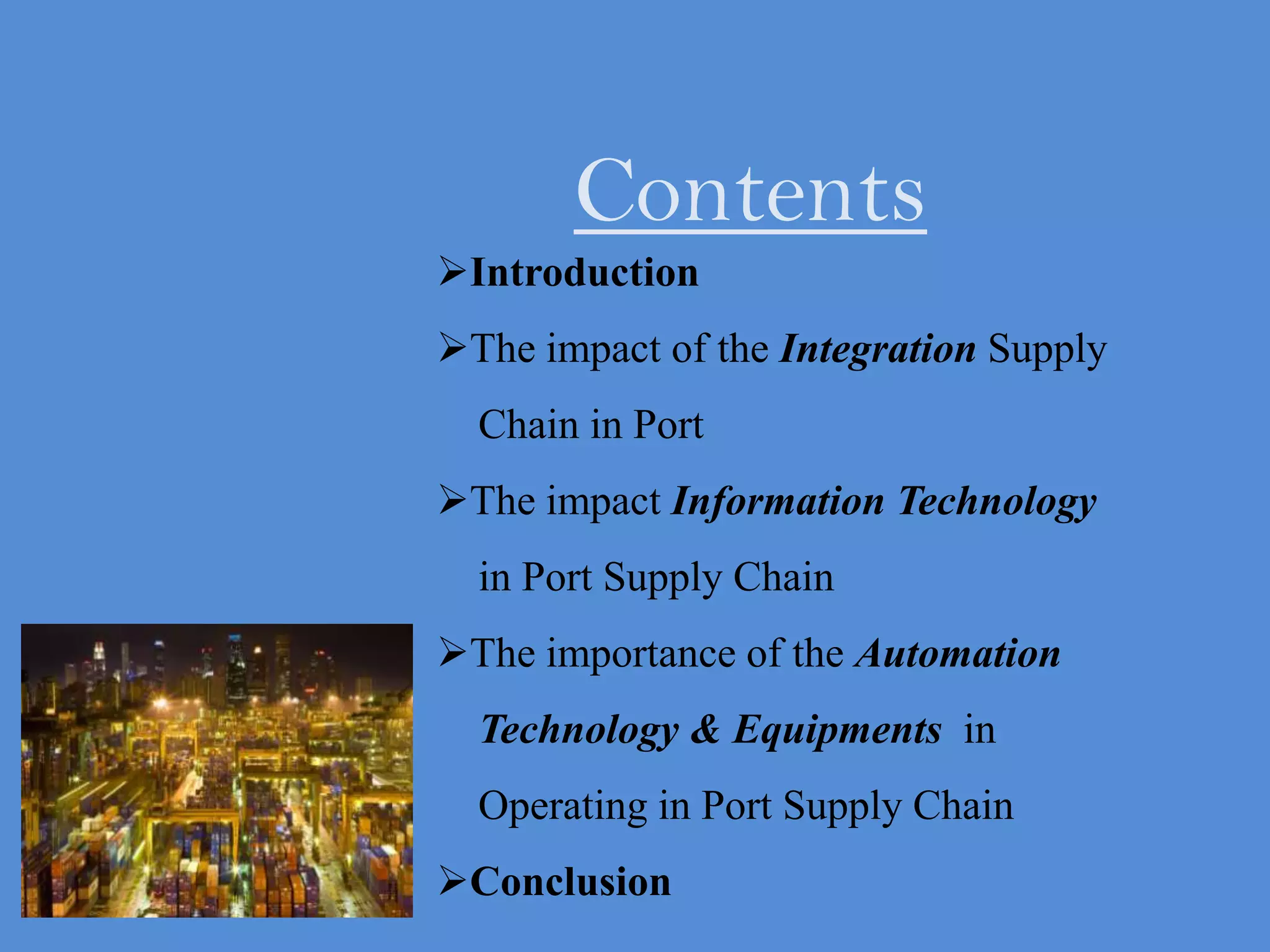 ContentsIntroduction