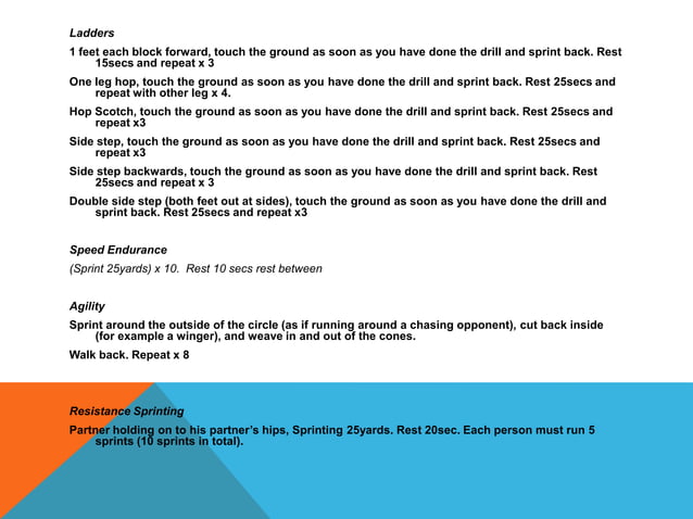 Presentation field hockey fitness drills | PPTX | Running and Jogging ...