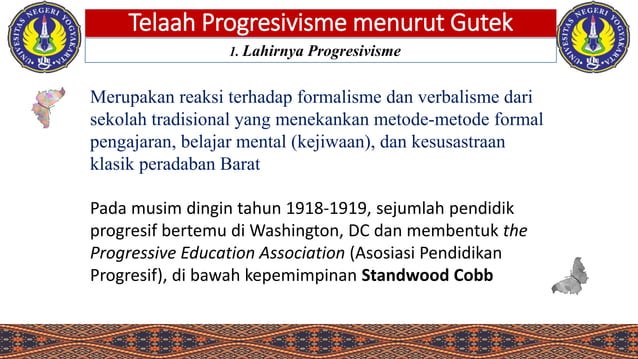 Filsafat Pendidikan Progresivisme | PPTX