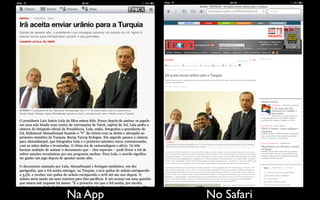 Na App   No Safari
 
