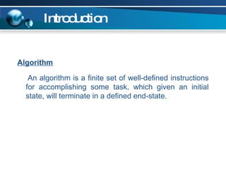 Complexity of Algorithm | PPT