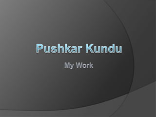PushkarKundu My Work 