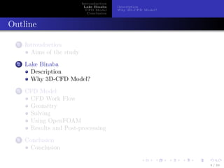 CFD Modeling of Shallow and Small Lakes | PPT