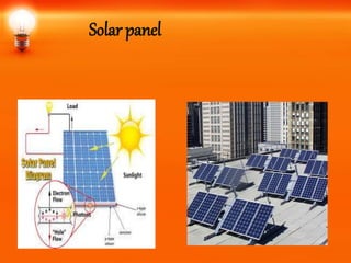 Solar panel
 