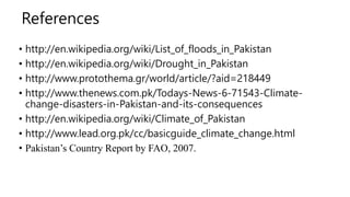 Climate Change In Pakistan 