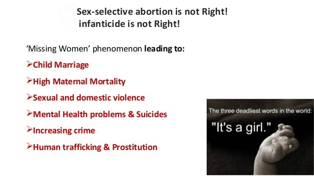 Sex Selective Abortion in India
