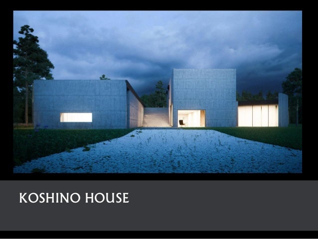 Tadao Ando Koshino House Tadao Ando Koshino House