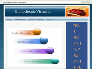 RéalisationEnvironnement de travail  Plateforme : J2EE