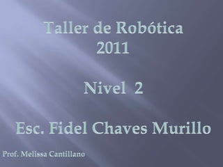 Presentation final 2011 nivel 2