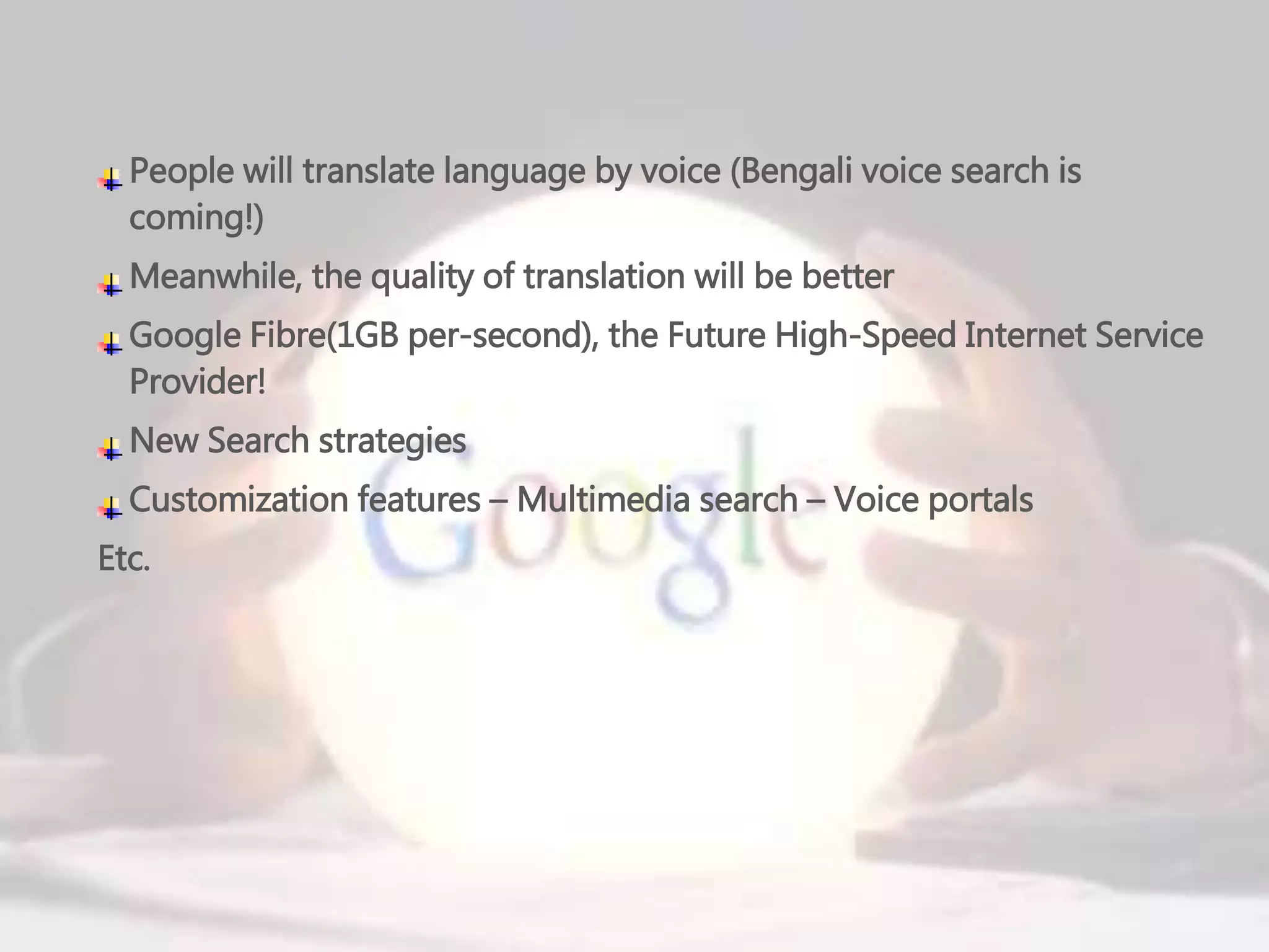 Presentation About Google | PPT