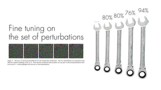 Fine tuning on
the set of perturbations
94%76%
80%80%…
 