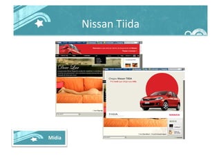 Nissan	
  Tiida	
  
Mídia	
  
 
