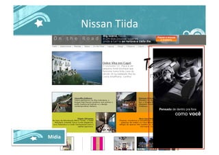 Nissan	
  Tiida	
  
Mídia	
  
 