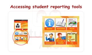 Accessing student reporting toolsAccessing student reporting toolsAccessing student reporting tools
 