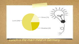 Lunch ıs the maın meal ın Germany 
 