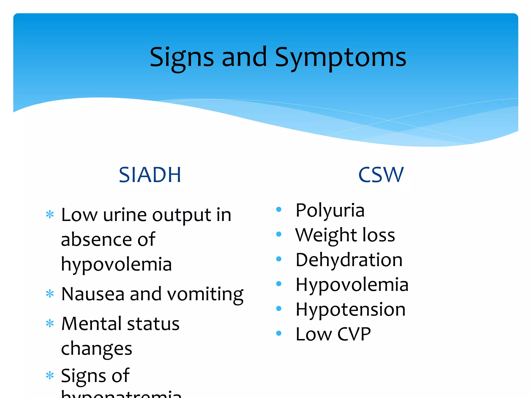 Hyponatremia in neurological patients: cerebral salt wasting versus ...
