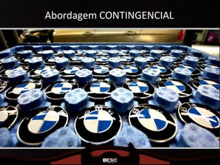 Abordagem CONTINGENCIAL
 