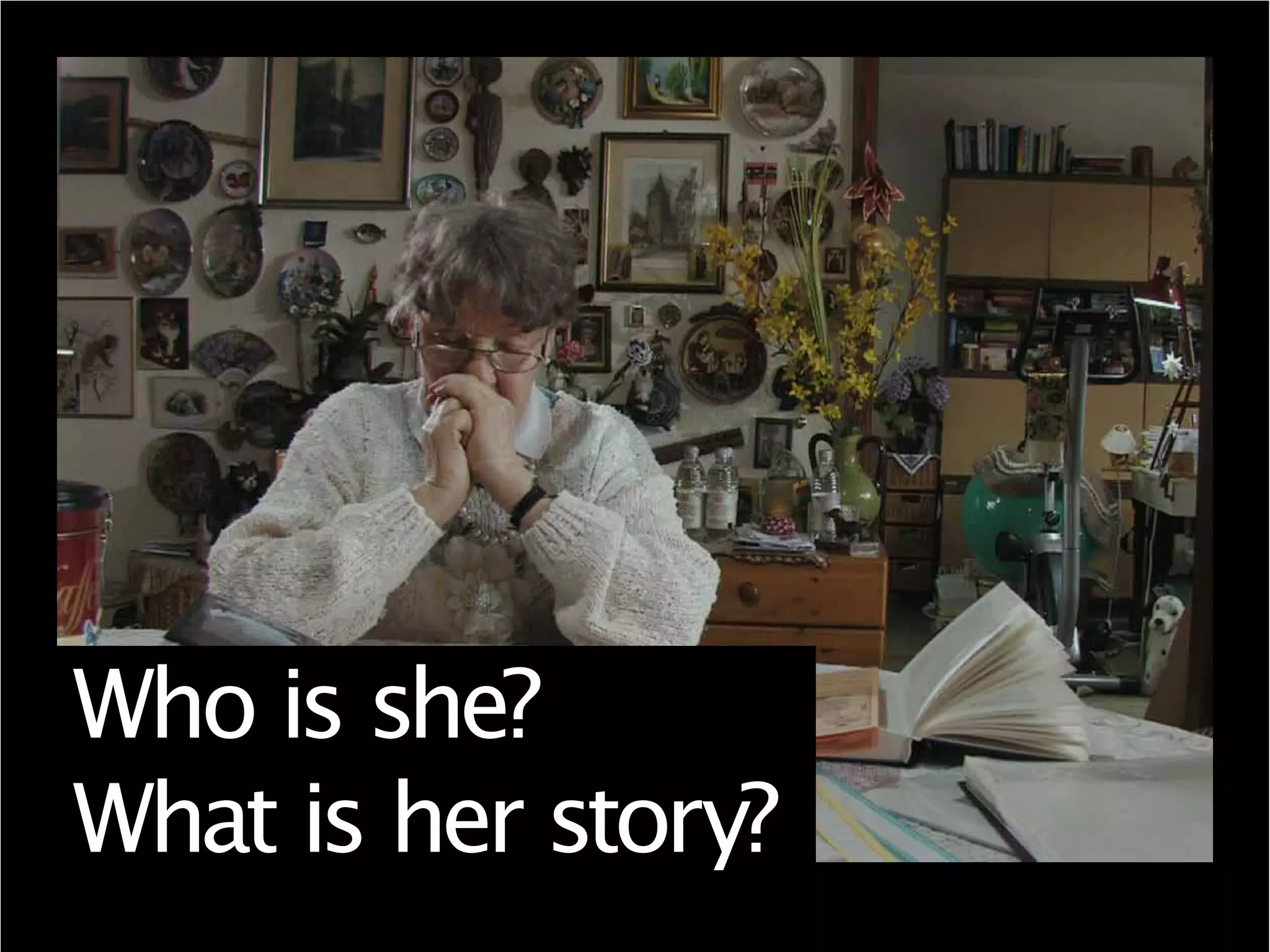 Who is she?
What is her story?