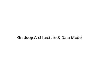 Gradoop Architecture & Data Model
 